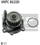 SKF Wasserpumpe, Motorkühlung VKPC 81220
