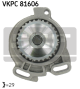 SKF Wasserpumpe, Motorkühlung VKPC 81606