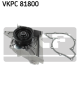 SKF Wasserpumpe, Motorkühlung VKPC 81800