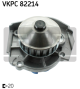 SKF Wasserpumpe, Motorkühlung VKPC 82214