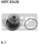 SKF Wasserpumpe, Motorkühlung VKPC 83428