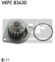 SKF Wasserpumpe, Motorkühlung VKPC 83430