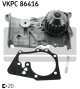 SKF Wasserpumpe, Motorkühlung VKPC 86416