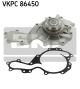 SKF Wasserpumpe, Motorkühlung VKPC 86450