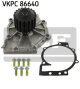 SKF Wasserpumpe, Motorkühlung VKPC 86640