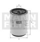MANN-FILTER Kraftstofffilter WK 1176 x