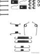 Herth+Buss Jakoparts Zubehörsatz, Bremsbacken J3566000