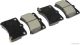 Herth+Buss Jakoparts Bremsbelagsatz, Scheibenbremse J3606020