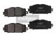 MAXGEAR Bremsbelagsatz, Scheibenbremse 19-2896