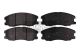 MAXGEAR Bremsbelagsatz, Scheibenbremse 19-0898