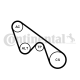 CONTINENTAL CTAM Keilrippenriemensatz 5PK1150K1