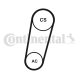 CONTINENTAL CTAM Keilrippenriemensatz 5PK705 ELAST T1