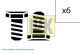 Schaeffler LuK Schraubensatz, Kupplung 411 0181 10