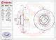 BREMBO Bremsscheibe 08.1630.10
