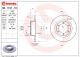 BREMBO Bremsscheibe 08.1741.10