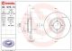 BREMBO Bremsscheibe 08.1976.10