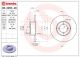 BREMBO Bremsscheibe 08.2953.20