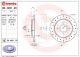 BREMBO Bremsscheibe 08.4931.2X