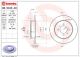 BREMBO Bremsscheibe 08.5443.40