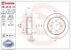 BREMBO Bremsscheibe 08.8316.11