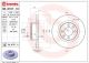 BREMBO Bremsscheibe 08.8727.11