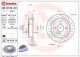 BREMBO Bremsscheibe 08.9163.2X