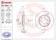 BREMBO Bremsscheibe 08.9602.10