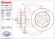 BREMBO Bremsscheibe 08.A038.11