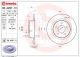 BREMBO Bremsscheibe 08.A297.11