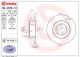 BREMBO Bremsscheibe 08.A336.11