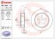 BREMBO Bremsscheibe 08.A351.11