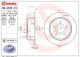 BREMBO Bremsscheibe 08.A533.11
