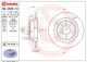 BREMBO Bremsscheibe 08.A536.11