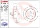 BREMBO Bremsscheibe 08.A605.11