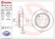 BREMBO Bremsscheibe 08.A715.11