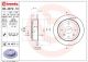 BREMBO Bremsscheibe 08.A872.11