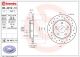 BREMBO Bremsscheibe 08.A912.1X