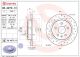 BREMBO Bremsscheibe 08.A970.1X