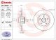 BREMBO Bremsscheibe 08.B395.17