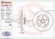 BREMBO Bremsscheibe 08.B395.27