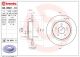 BREMBO Bremsscheibe 08.B601.11