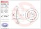BREMBO Bremsscheibe 08.B602.10