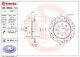 BREMBO Bremsscheibe 08.B602.1X