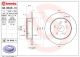 BREMBO Bremsscheibe 08.B646.11