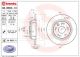 BREMBO Bremsscheibe 08.B653.11