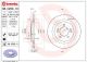 BREMBO Bremsscheibe 08.C250.11