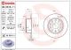 BREMBO Bremsscheibe 08.D616.11