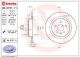 BREMBO Bremsscheibe 08.D757.11