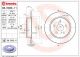 BREMBO Bremsscheibe 08.E033.11