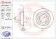 BREMBO Bremsscheibe 08.E955.11